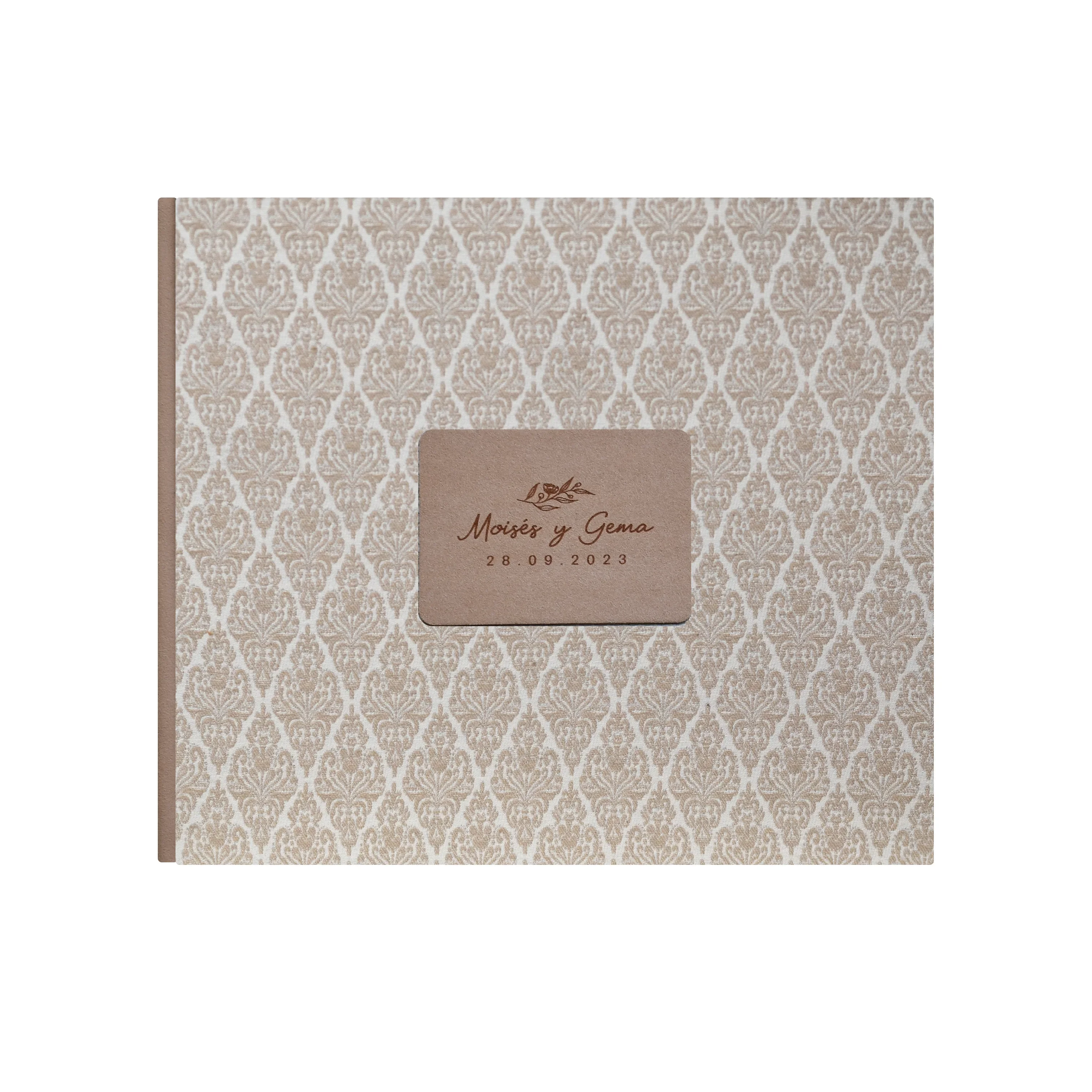 Álbum 3 Piezas Chapa Rectangular Boda (20 pl)