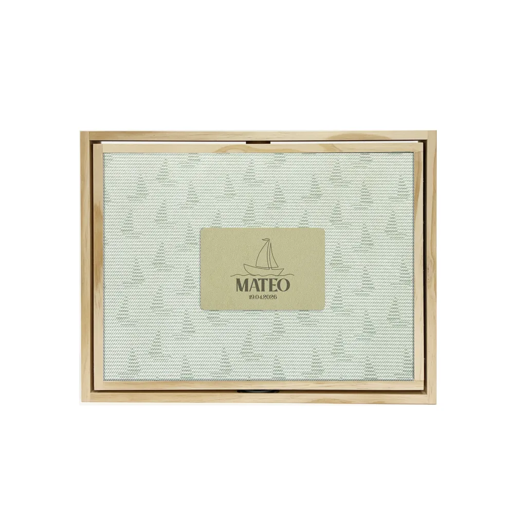 Pack Madera Noria (Foto+Material+Chapa Rectangular)